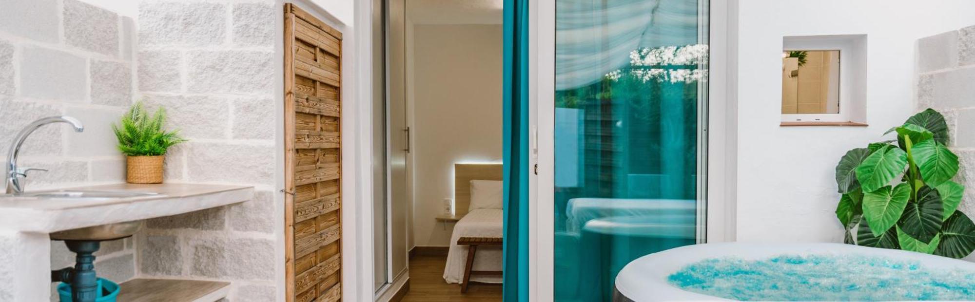 치클라나 데 라 프론테라 La Calita Escondida - Jacuzzi Y Cocina En Terraza Privada - Piscina Y Parking Gratis 아파트 외부 사진